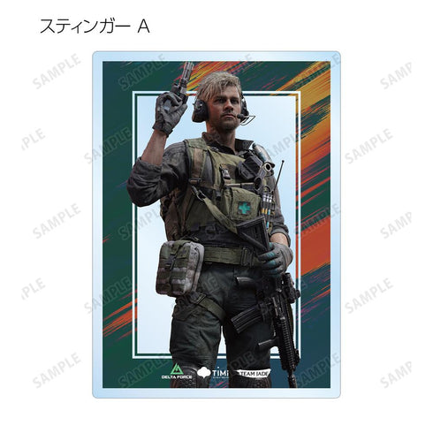 『Delta Force』トレーディングアクリルカード(単位/BOX)